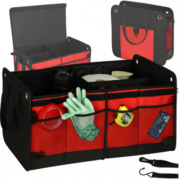 Organizer do bagażnika XXL 56 l — składany, z klapą