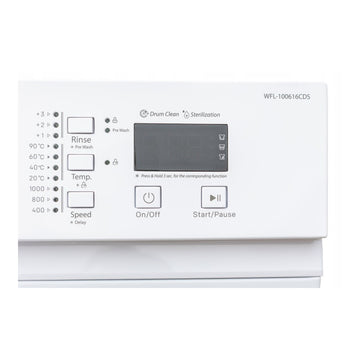 Pralka VIVAX WFL-100616CDS 6 kg, 1000 obr./min – slim, 16 programów