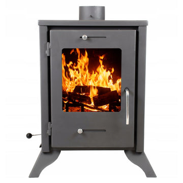 Piec stalowy ZEFIR 6,8 kW – Ekoprojekt, Ø120