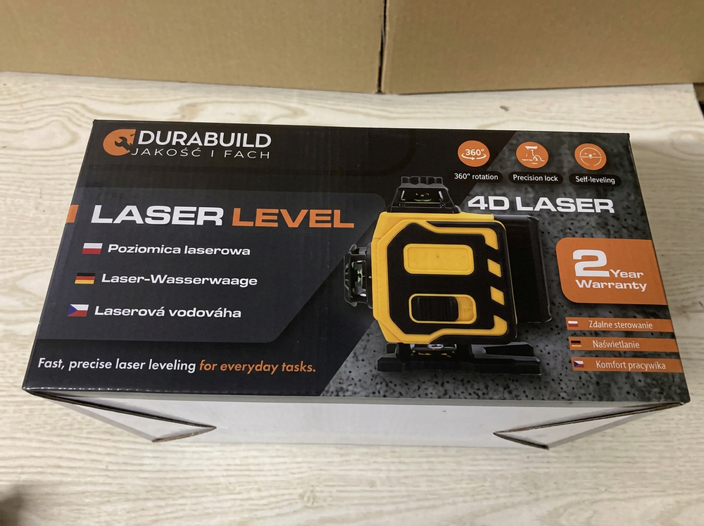 Poziomica laserowa 4D: statyw 120 cm czy tyczka 365/420 cm?