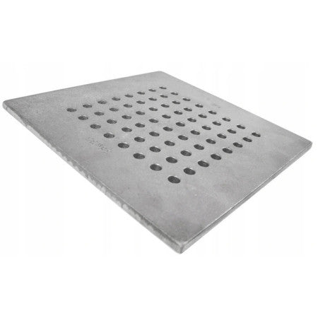 Ruszt żeliwny do kominka lub pieca 35 × 35 cm