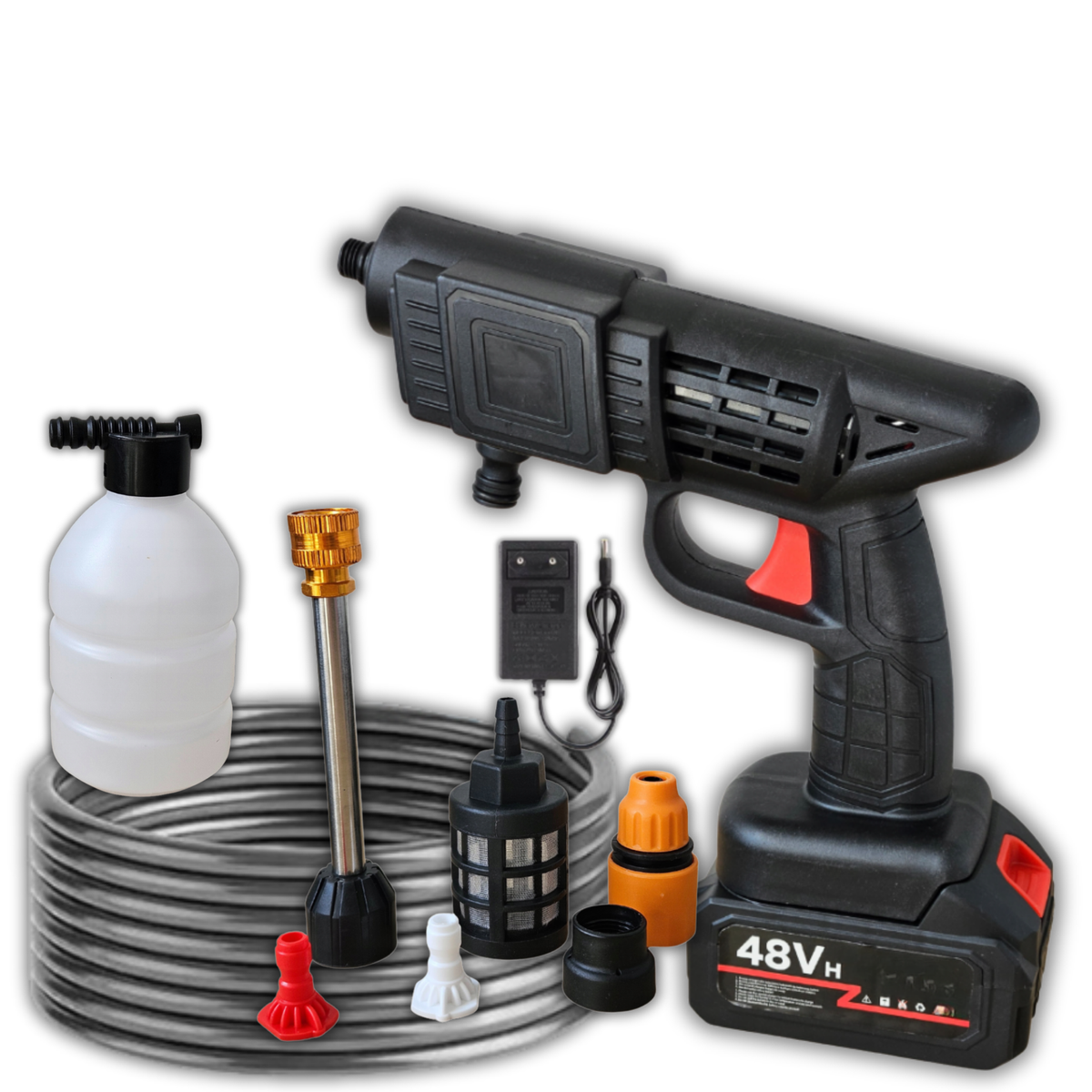 MYJKA CIŚNIENIOWA AKUMULATOROWA 48V DURABUILD + 2 x AKUMULATOR ZESTAW W WALIZCE