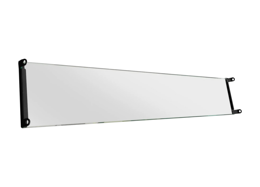 Szyba do biokominka 900 x 400 Box czarny mat