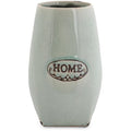 Wazon ceramiczny Home miętowy GOLIAT 352, wysokość 18 cm