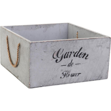 Drewniana osłonka Garden z uchwytami 22 × 11 cm — Goliat