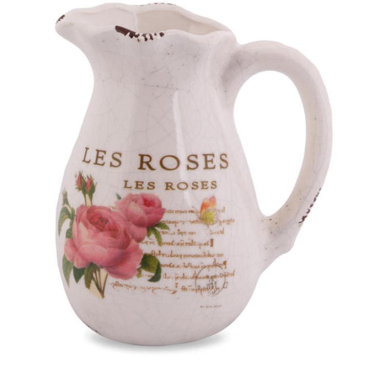 Ceramiczny dzbanek Rose Vintage 16 cm