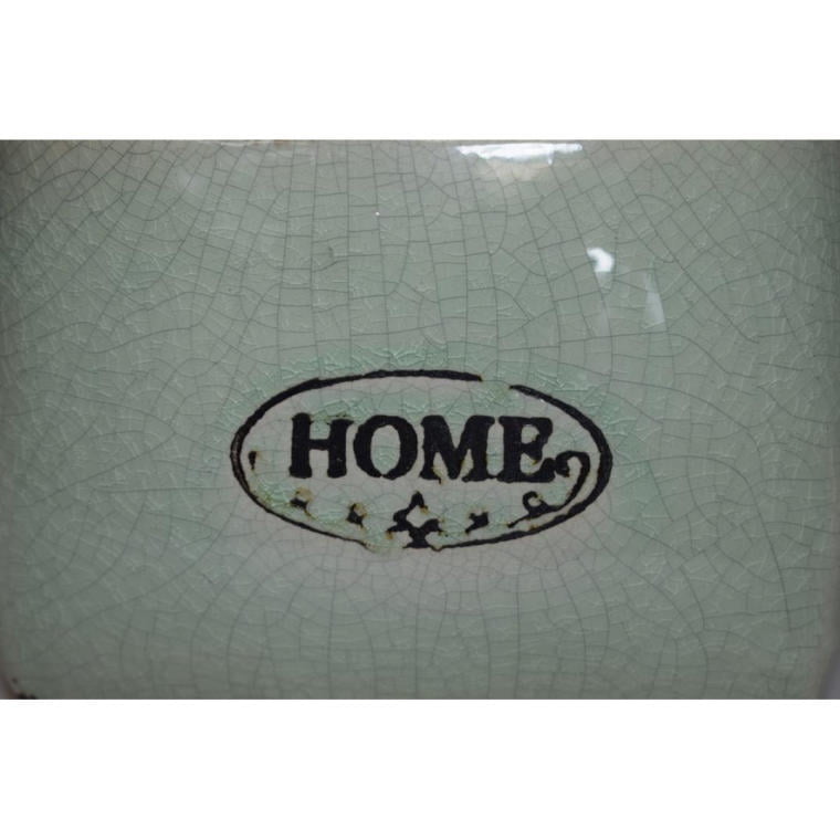 Miętowa osłonka ceramiczna Home 11 × 16 cm – dodatkowe ujęcie produktu