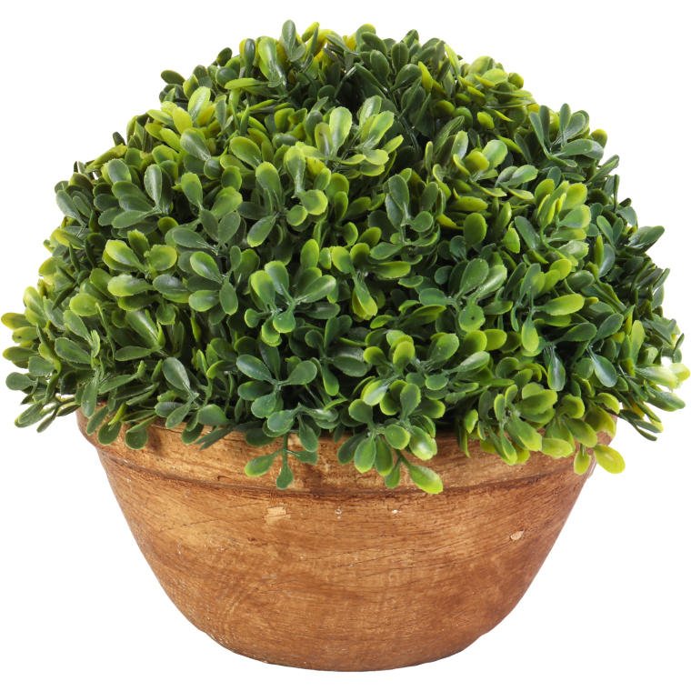 Sztuczny bukszpan w ceramicznej doniczce 20 cm