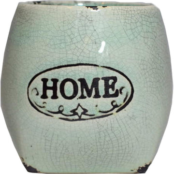 Osłonka ceramiczna Home miętowa 9,5 × 9,5 cm GOLIAT