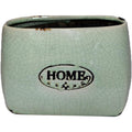 Osłonka ceramiczna Home miętowa GOLIAT YQ59526 11 × 16 cm