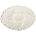 Ceramiczny talerz z przegrodami 26 cm