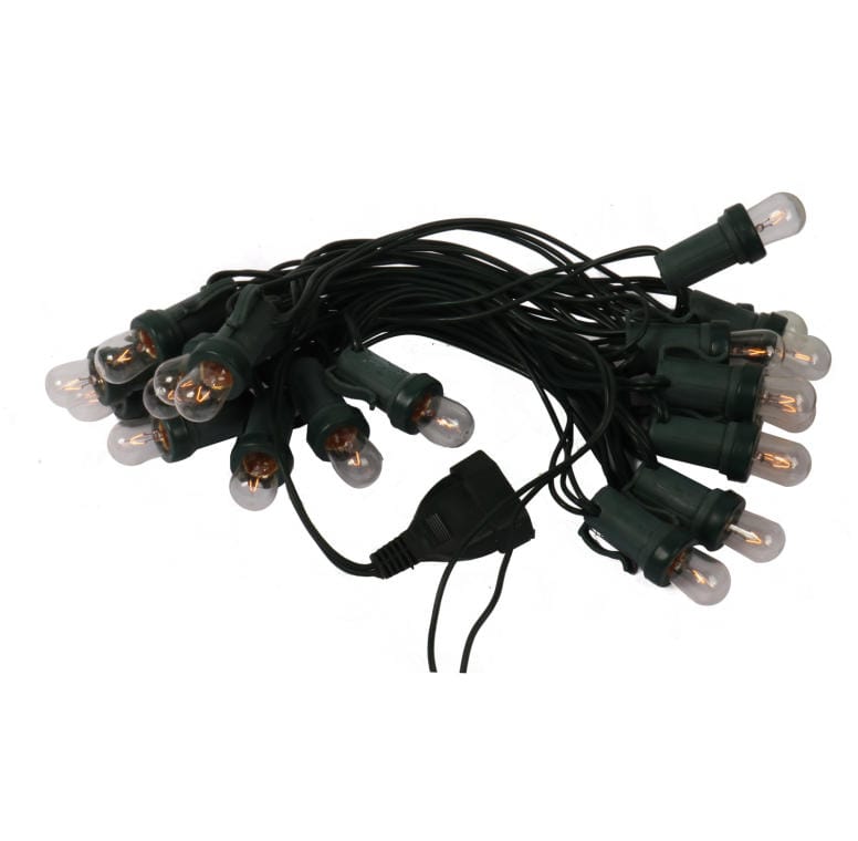 Lampki choinkowe 20 LED z dodatkowym gniazdem