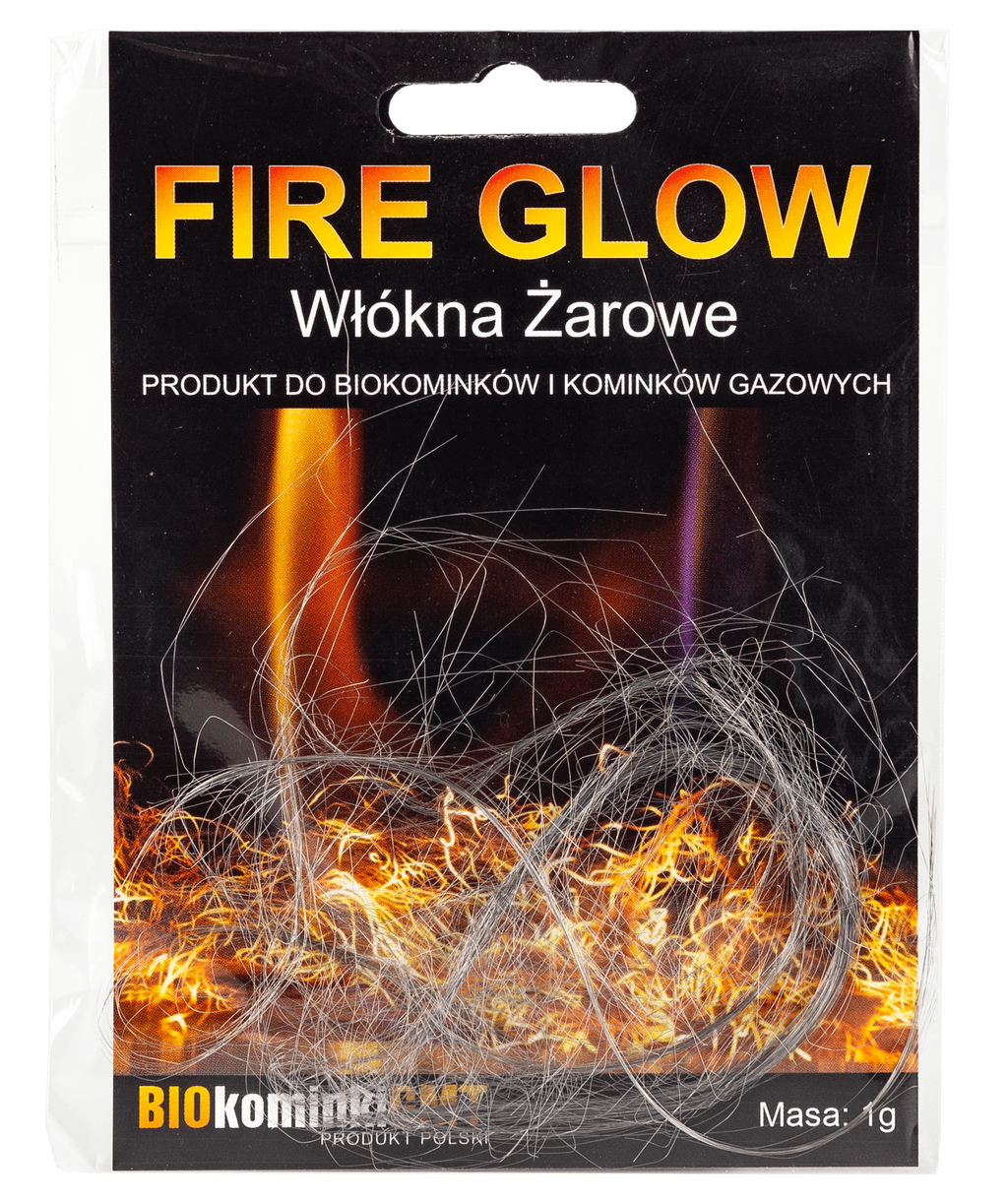 Włókna żarowe do biokominka – efekt żarzenia