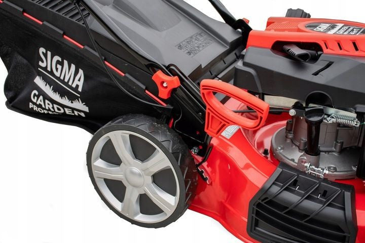 Kosiarka spalinowa 173 cm³, 51 cm, OHV, napęd, 13w1 – czerwona