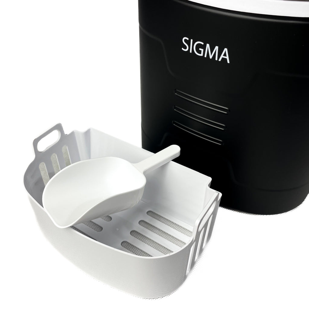 Kostkarka do Lodu Wydajna 12kg / 24h cykl 8 min. Duża Pojemność Sigma — zdjęcie 3