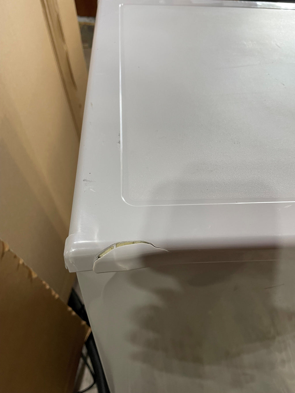Mała lodówka z zamrażalnikiem 89L 85cm INOX OUTLET