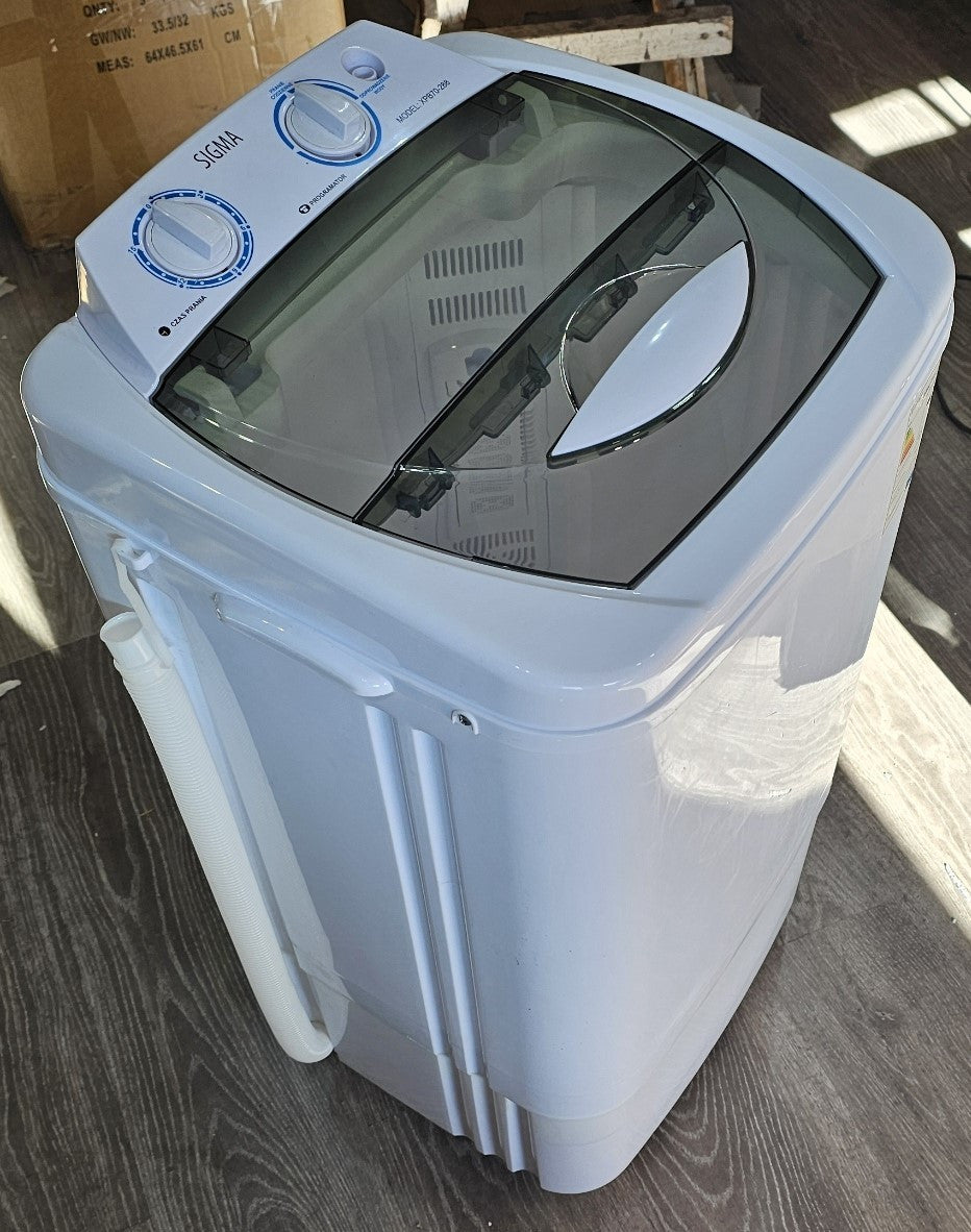 Mała Pralka Wirnikowa 7 kg MOCNA Timer B OUTLET