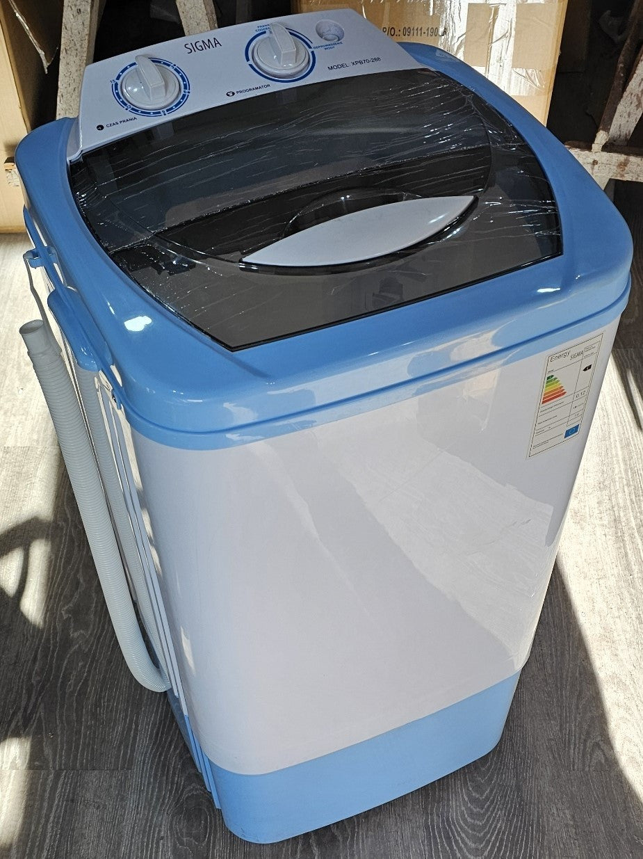 Mała Pralka Wirnikowa 7 kg MOCNA Timer BN OUTLET