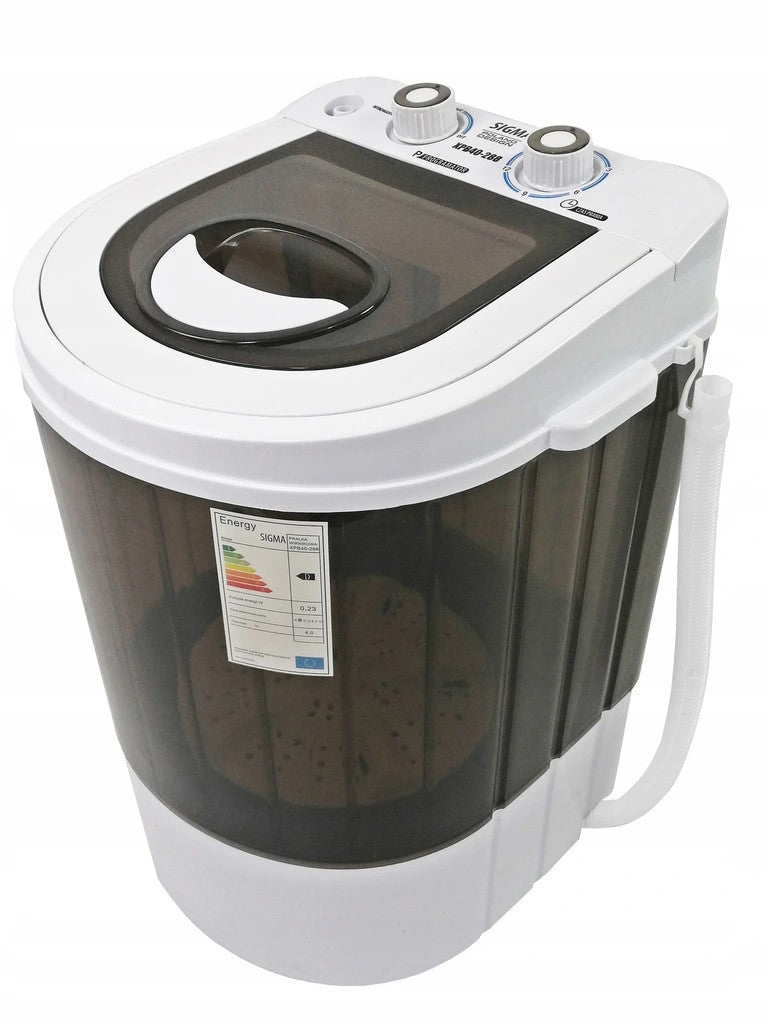 MINI Pralka Wirówka Domowa Turystyczna 4KG+1,5KG CZ OUTLET