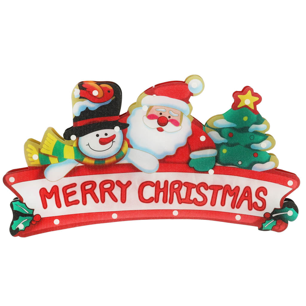 Ozdoba świąteczna LED Merry Christmas — ujęcie 3