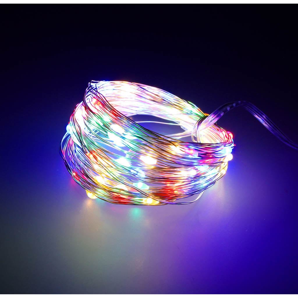 Lampki świąteczne LED na druciku — zdjęcie 6