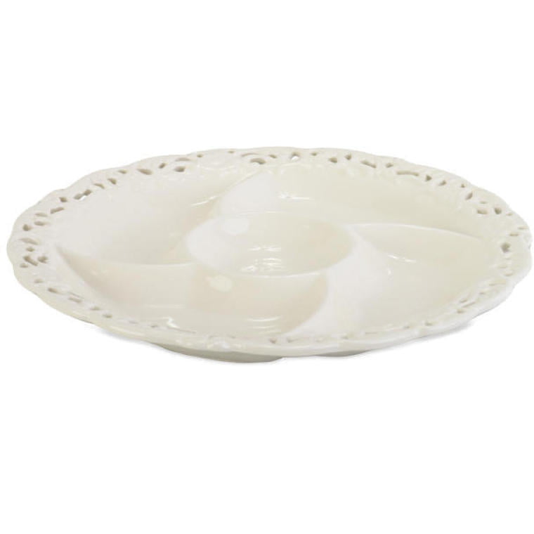 Ceramiczny talerz z przegrodami Goliat YS040372 26 cm – oryginalne ujęcie
