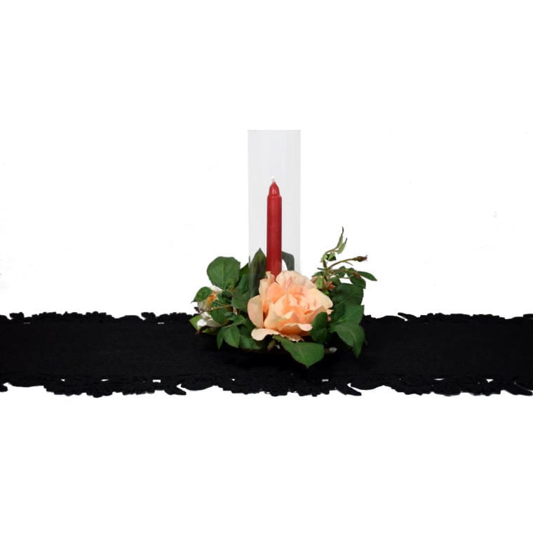Czarny bieżnik filcowy Goliat BFELT-CZ, 30 × 118 cm – oryginalne ujęcie produktu