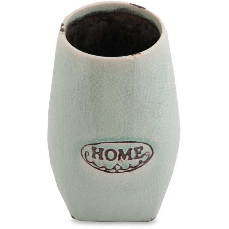 Miętowy wazon ceramiczny Goliat SKU 352 Home, 18 cm – autentyczne ujęcie 2