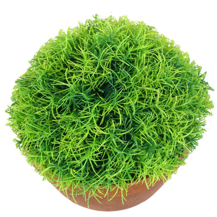 Sztuczna trawa w ceramicznej doniczce – 25 cm — oryginalna fotografia producenta dla SKU WY962, ujęcie 2