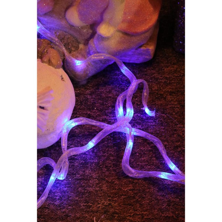 Dekoracyjna wstążka świetlna 50 LED – niebieska, 3 m — dodatkowe oryginalne zdjęcie właściwego SKU ST113410, ujęcie 3