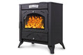 Piec stalowy HELIOS 9,6 kW – NOIRHOME