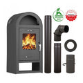 Piec stalowy HESTIA 7,5 kW + zestaw rur fi 150 – Ekoprojekt