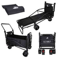 Wózek transportowy LUARO 2w1 z funkcją leżaka — zdjęcie 1