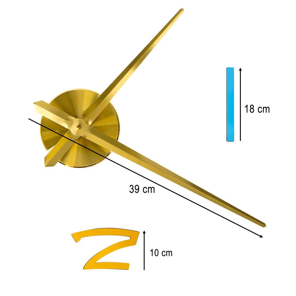 Zegar ścienny DIY 100–120 cm — zdjęcie 2