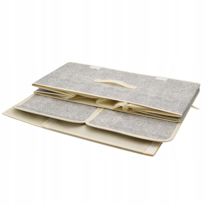 Pojemnik materiałowy dwukomorowy 50 × 30 × 25 cm — dodatkowe ujęcie 3