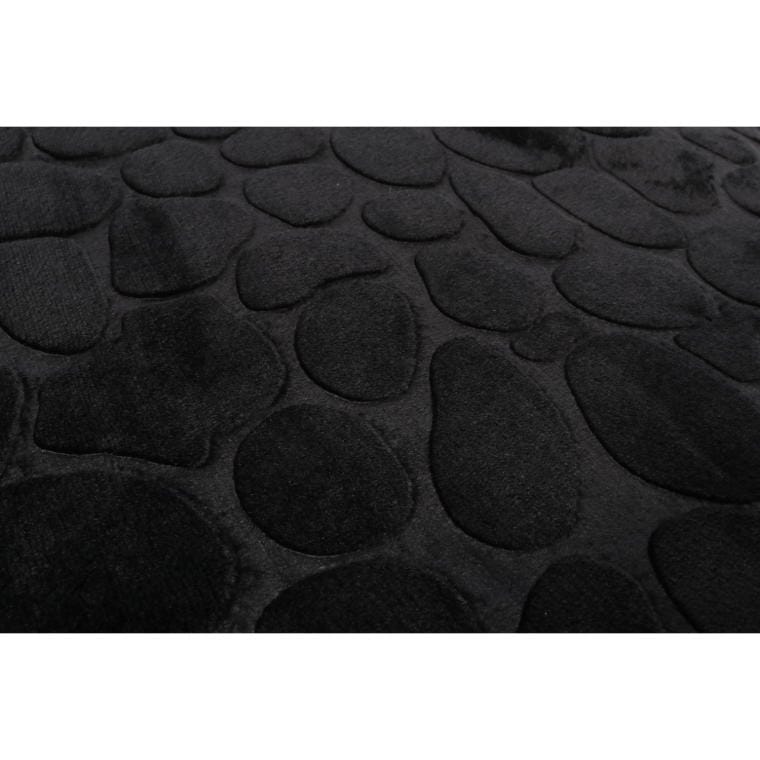 Dywanik łazienkowy z mikrofibry 45 × 70 cm – czarny — dodatkowe zdjęcie katalogowe właściwego wariantu, ujęcie 4
