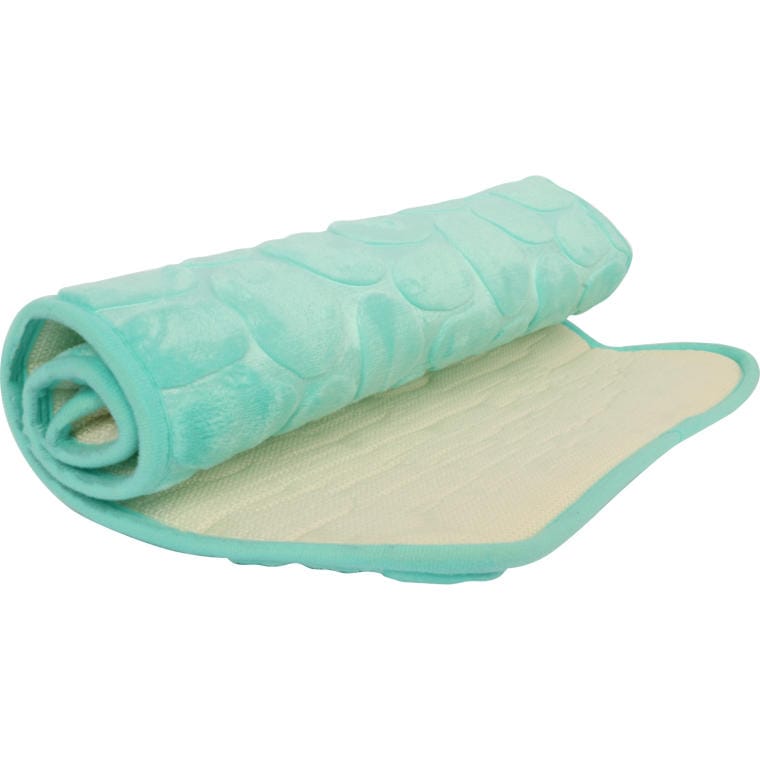 Dywanik łazienkowy z mikrofibry 45 × 70 cm – miętowy — dodatkowe zdjęcie katalogowe właściwego wariantu, ujęcie 4