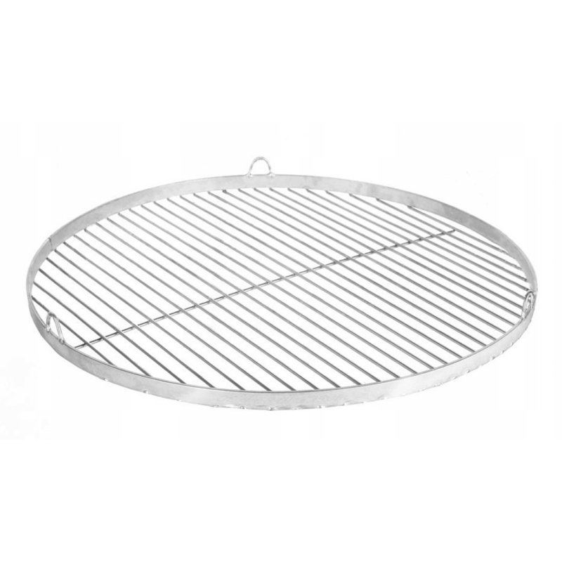 Ruszt chromowany wiszący do grilla na trójnogu 80 cm