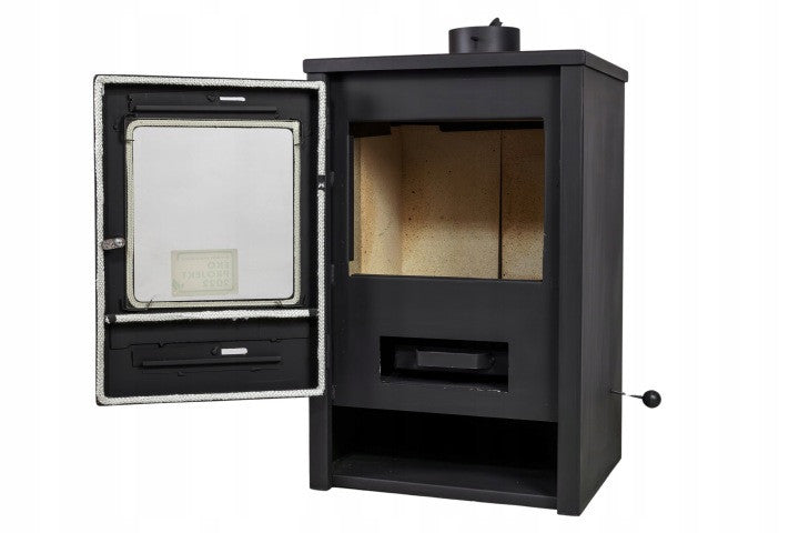 Piec stalowy LEO 6,8 kW – wolnostojący — zdjęcie 2