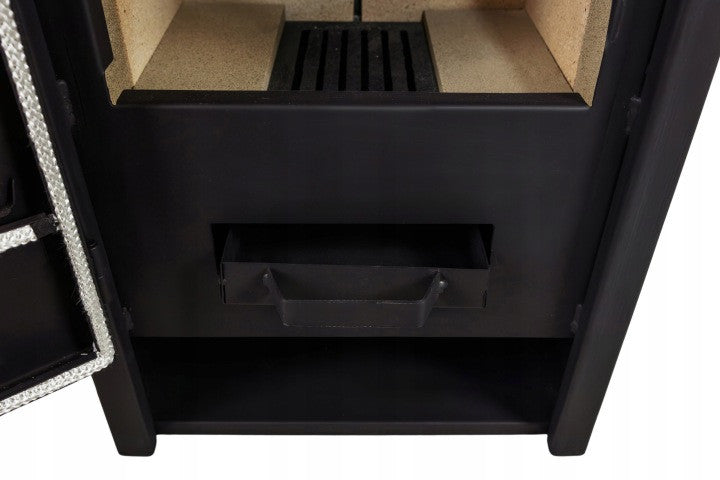 Piec stalowy LEO 6,8 kW – wolnostojący — zdjęcie 3