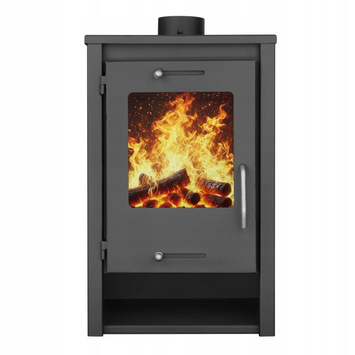 Piec stalowy LEO 6,8 kW – wolnostojący — zdjęcie 4