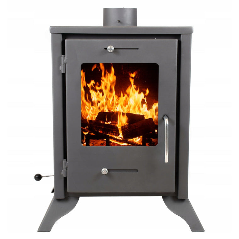 Piec stalowy ZEFIR 6,8 kW, wylot Ø120 – NOIRHOME