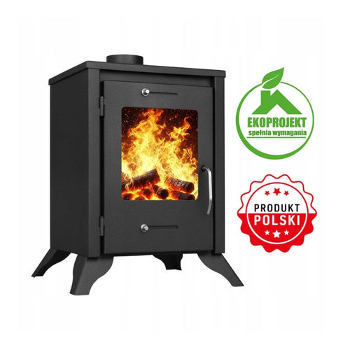 Piec stalowy ZEFIR 6,8 kW – ujęcie producenta