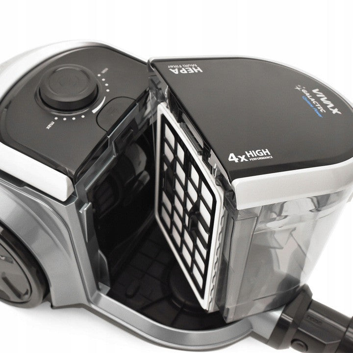 ODKURZACZ CYKLONOWY | BEZWORKOWY |800W FILTR HEPA 2,5L + TURBOSZCZOTKA — zdjęcie 3