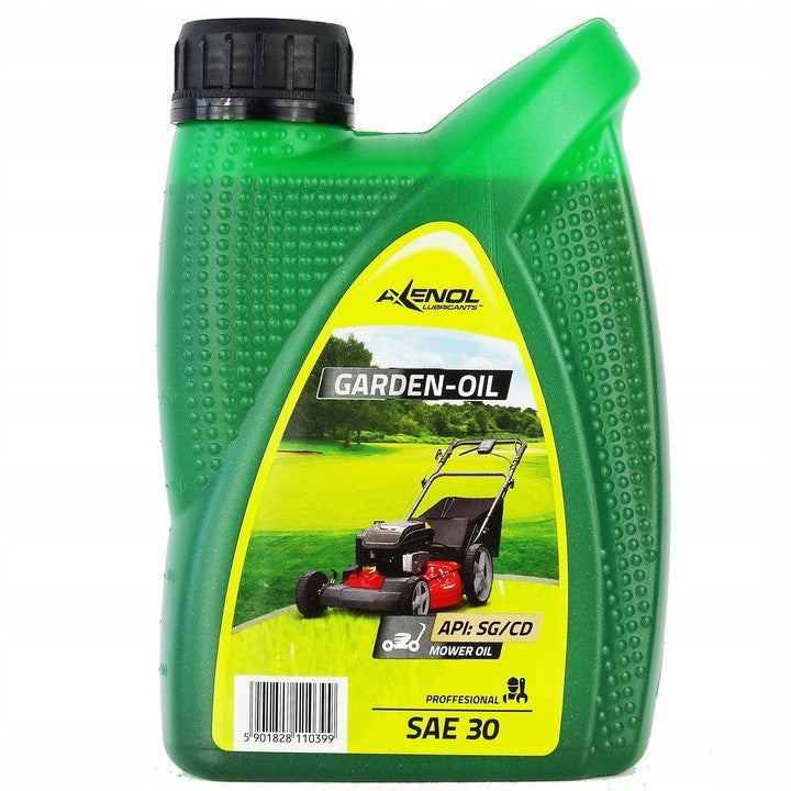 Olej do kosiarek AXENOL Garden-Oil SAE 30 600 ml – silniki 4T