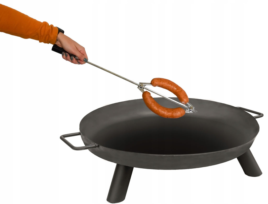 PALENISKO OGRODOWE STALOWE - 60CM GRUBOŚĆ AŻ 2 MM! — zdjęcie 3