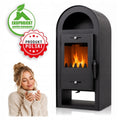 Piec stalowy wolnostojący HADES 6,8 kW – czarny