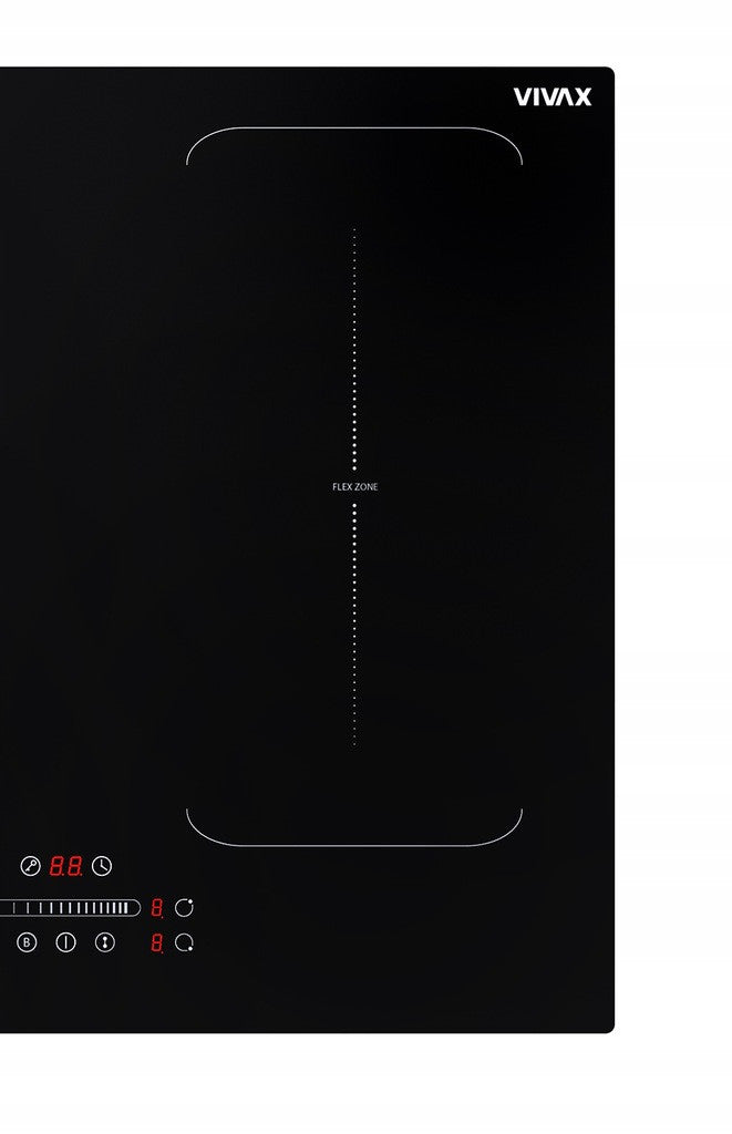 Płyta indukcyjna zabudowy 60cm BH-04MFZIN BOOST TIMER FLEX ZON PÓL 2+3 — zdjęcie 4