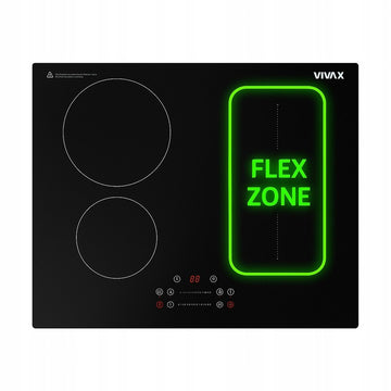 Płyta indukcyjna VIVAX BH-04MFZIN 59 cm, 7,4 kW – Flex Zone