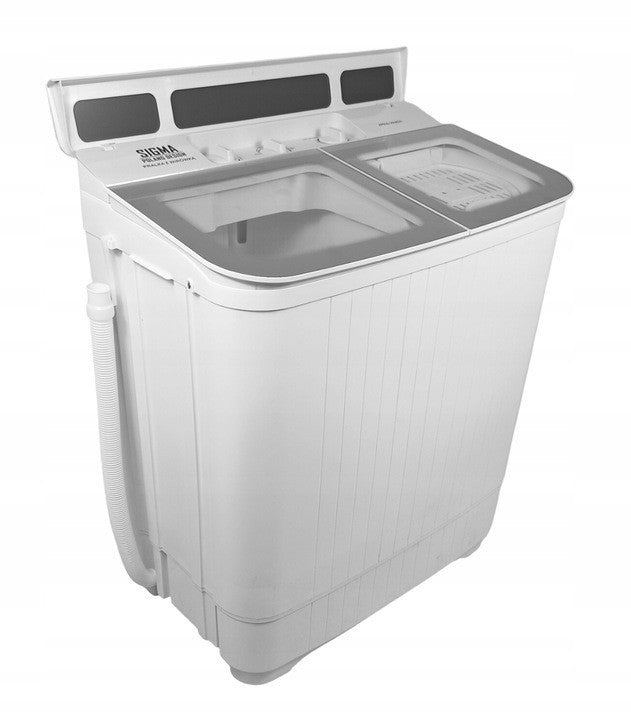 Pralka wirnikowa z wirówką 5 kg + 2 kg 1000 obr/min, Timer, Pralko-wirówka na działkę — zdjęcie 2